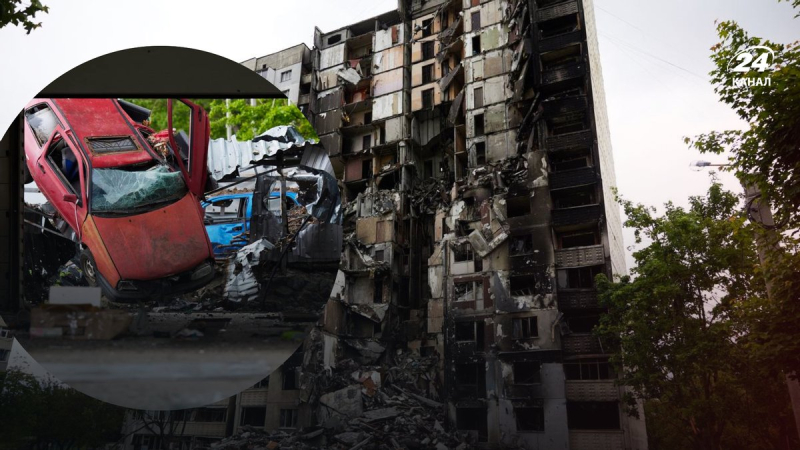 The area where 300 thousand Kharkiv residents lived: terrible footage of the destruction of Severnaya Saltovka