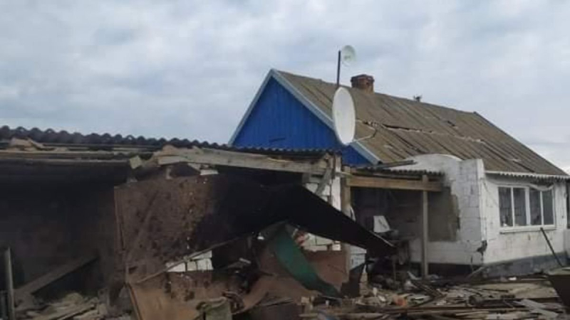 The Russians shelled Gulyaipole: the printing house was damaged, a fire broke out in the garage of the service station