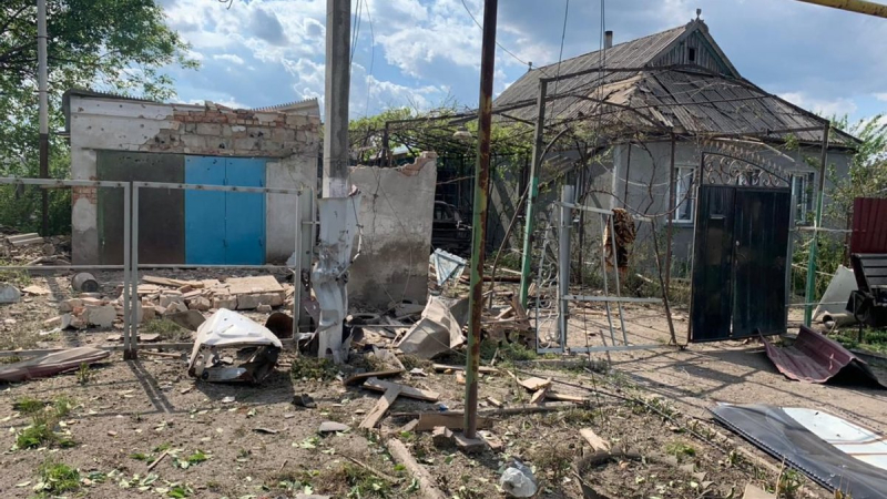 Russian troops hit residential buildings in Gulyai-Pole with artillery
