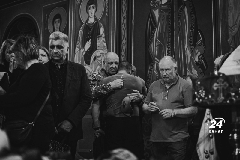  In Kyiv, they said goodbye to scout Eduard 