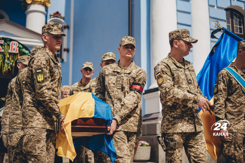  In Kyiv, they said goodbye to scout Eduard 