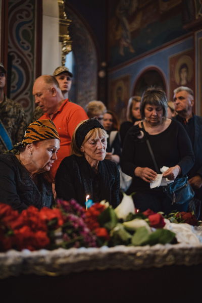 In Kyiv they said goodbye to scout Eduard "Achilles" Trepilchenko: photos from the ceremony