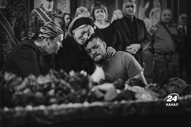  In Kyiv, they said goodbye to scout Eduard 