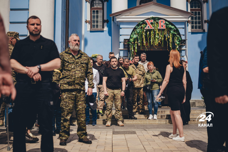  In Kyiv, they said goodbye to scout Eduard 