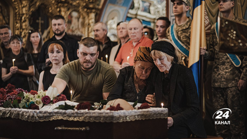In Kyiv they said goodbye to scout Eduard 