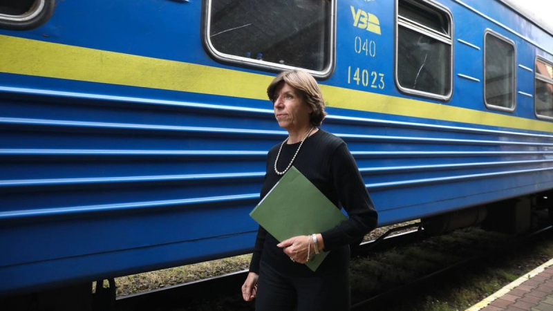 В New French Foreign Minister Catherine Colonna arrived in Ukraine