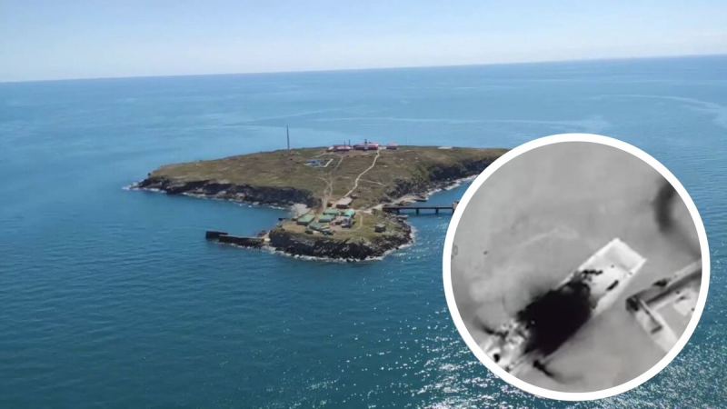 Near Zmeinogo, the invaders raised their sunken ships