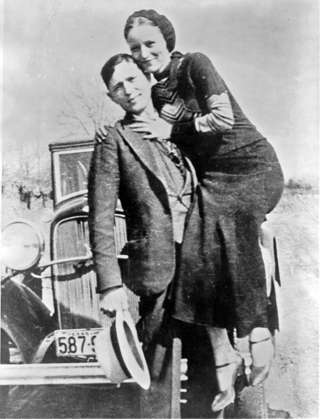 Confused again in fiction: the Russians attributed gangsters Bonnie and Clyde to 