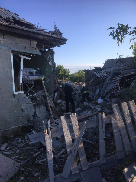  The enemy launched an air missile attack on the residential areas and the private sector of Kramatorsk