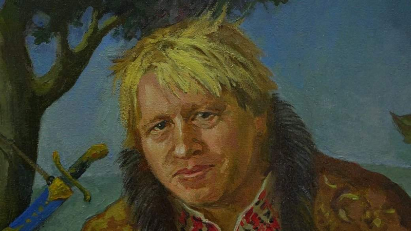  In Chernihiv, Johnson was initiated into the Cossacks: the British Prime Minister became Boris Chuprina 