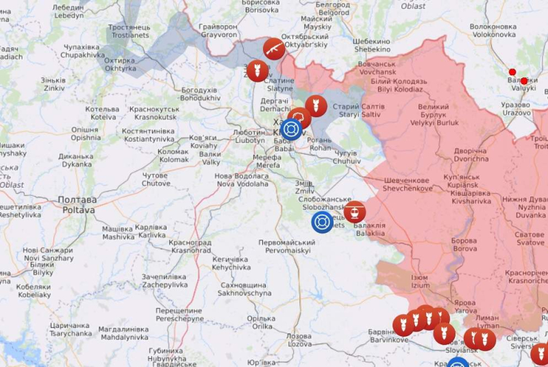 The enemy wants to cordon off the Ukrainian units near Lysychansk: map of hostilities on June 26