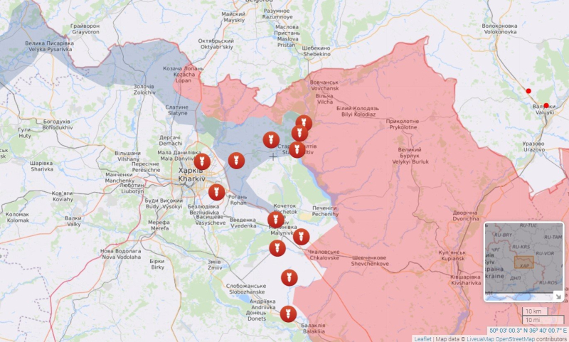 The enemy wants to reach the border of the Lugansk region, the Armed Forces of Ukraine are fighting: a map of hostilities on June 22