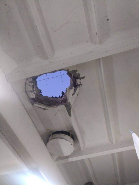  At night, in the occupied Energodar, drones attacked the SBU premises occupied by the enemy twice