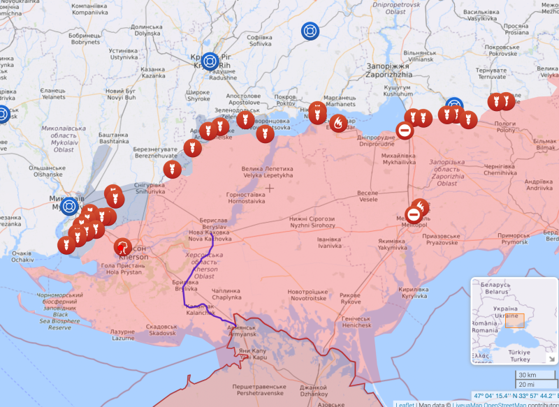 AFU repelled 2 assaults in the Slavic direction : map of hostilities as of July 13