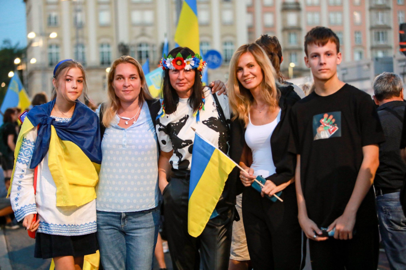 In Dresden, people took part in a large-scale rally in support of Ukraine: Ukrainians actively thanked
