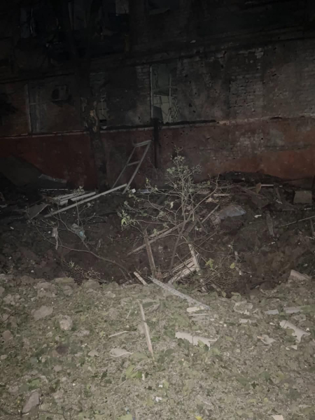 Russians attacked the center of Kramatorsk at night: high-rise buildings were damaged, some were injured
