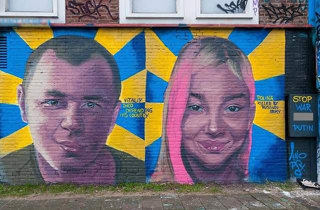 Patriotic stamps, songs and murals: how Ukraine and the world provide informational resistance to Russia