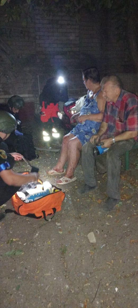 Russians attacked the center of Kramatorsk at night: high-rise buildings were damaged, there are wounded