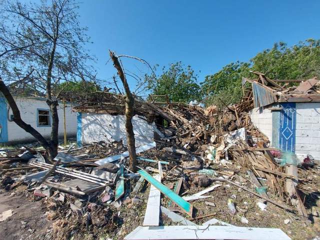 Russia hit Chaplino with Tornadoes, S-300s and Iskanders: it flew into houses and station