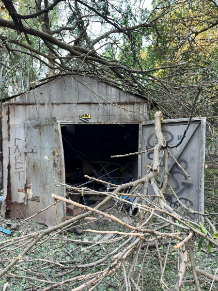 The Russians destroyed the alley in Pushkin Park in the center of Kramatorsk: it looks like they hit with S-300