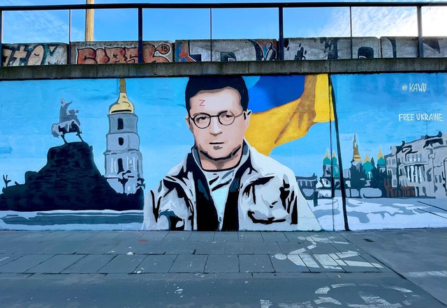 Patriotic stamps, songs and murals: how Ukraine and the world provide informational resistance to Russia
