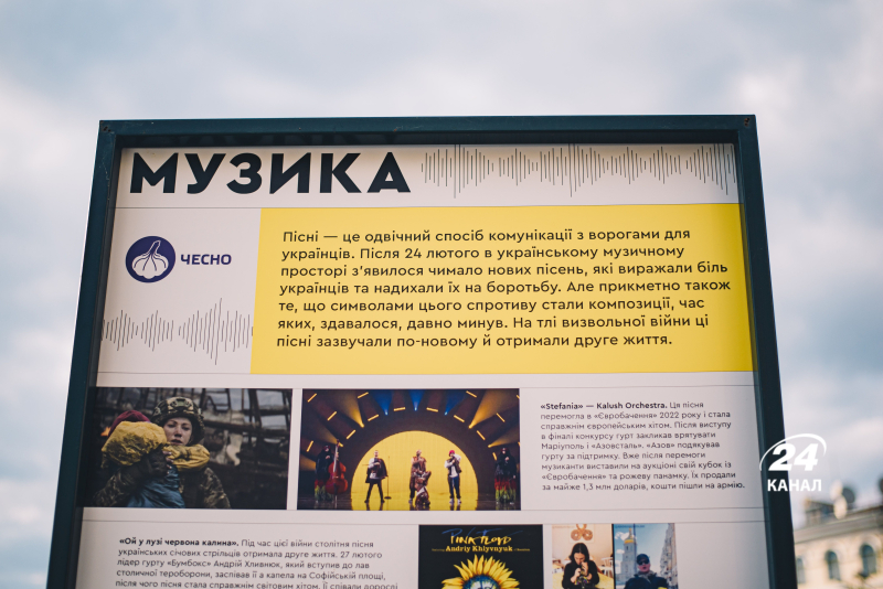 Patriotic stamps, songs and murals: how Ukraine and the world provide informational resistance to Russia