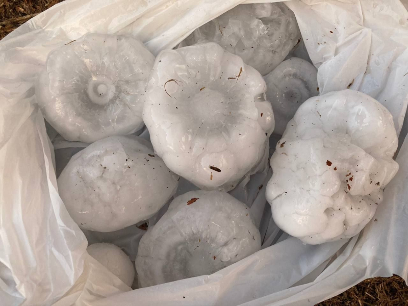 Great hail hits Spain: small child killed