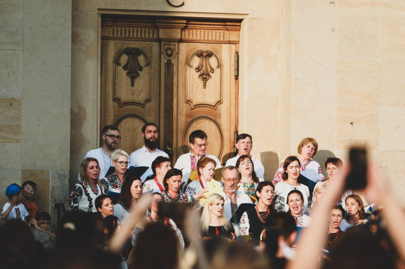 In Dresden, people went to a large-scale rally in support of Ukraine: Ukrainians actively thanked