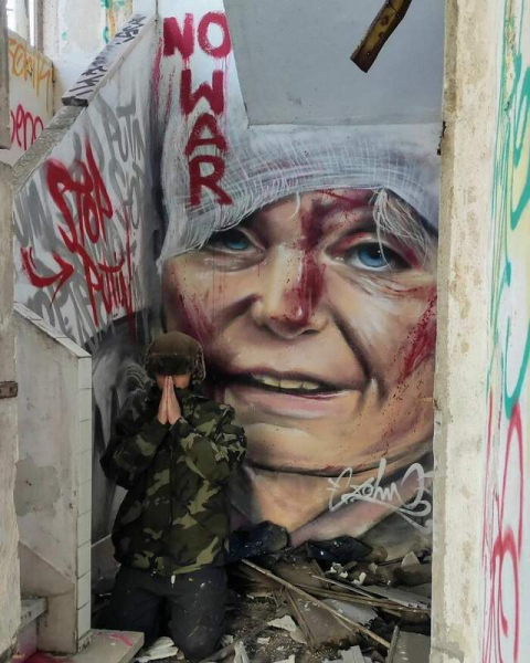 Patriotic stamps, songs and murals: how Ukraine and the world provide informational resistance to Russia