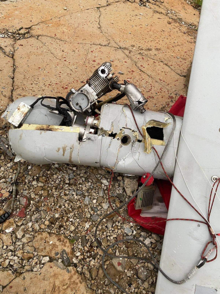 Ukrainian air defense forces destroyed enemy attack aircraft and four UAVs
