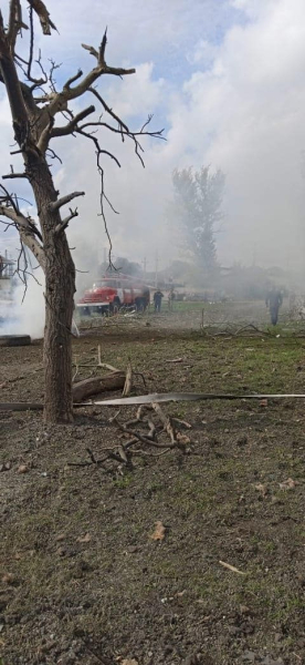 Russians shelled Kupyansk with MLRS, church school caught fire: creepy footage