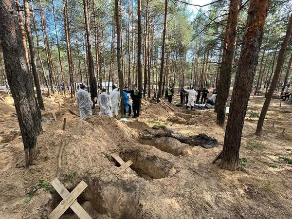 Exhumation of bodies in Izyum completed: some bodies horribly mutilated