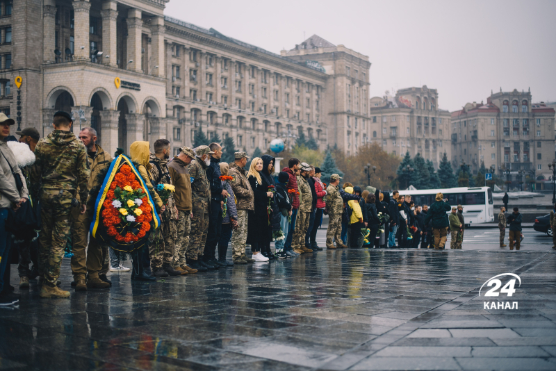 Ukrainian defender Roman "Yashka" Kosenko said goodbye in Kyiv