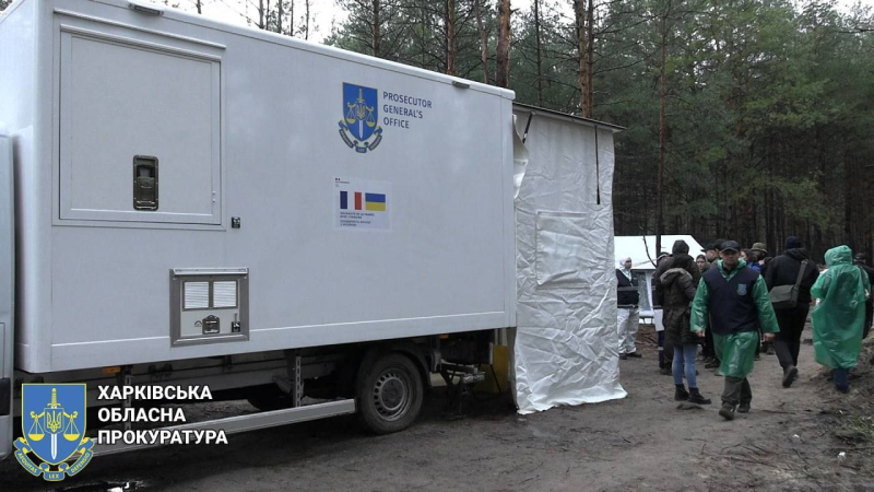 Exhumation of bodies in Izyum completed : some bodies are horribly mutilated