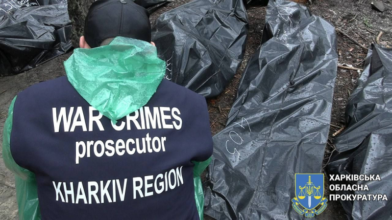 Exhumation of bodies in Izyum completed: some the bodies are horribly mutilated