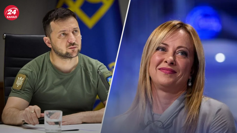 We are counting on cooperation with Italy, – Zelensky turned to Meloni and received a response