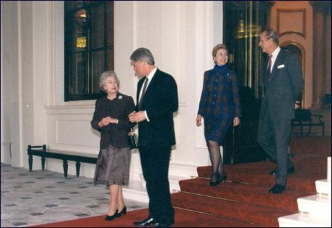 During her reign, Elizabeth II met with 14 US presidents: photos were shown at the White House