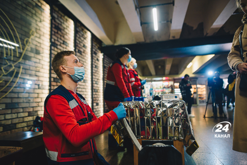 In the Kiev metro they trained to provide medical care: how it was – channel 24 photo report