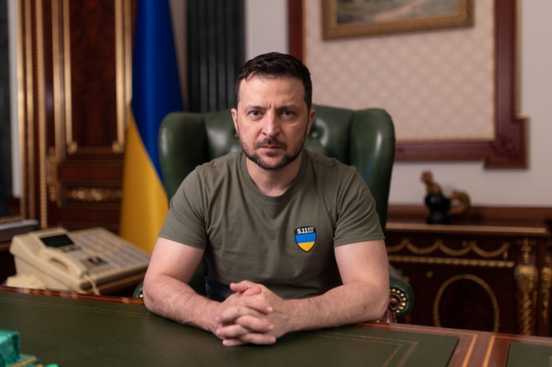 Vladimir Zelensky speaks at the UN General Assembly
