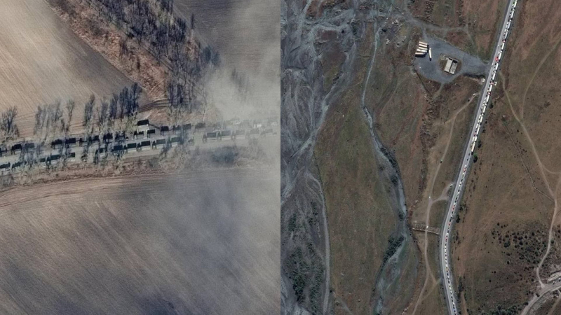 How everything has changed in 7 months of the war: the military compared kilometer columns of Russians