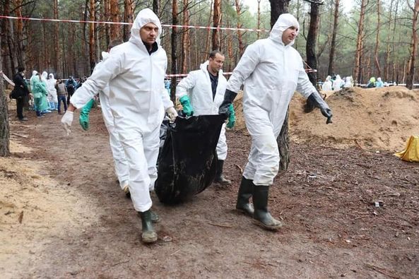 Exhumation of bodies in Raisin completed: some bodies horribly mutilated