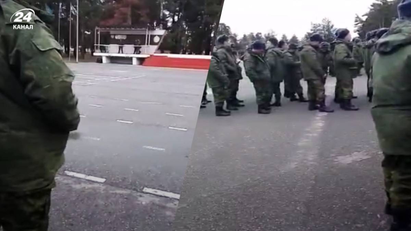 Half-blind and herniated – fit: Russian commander gave 'motivating' speech to mobilized
