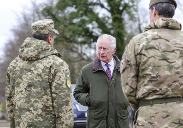  King Charles III visited the training of the Ukrainian military in Britain (photo, video)