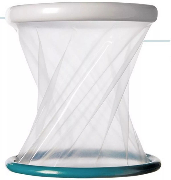 During a caesarean section, surgeons forgot an instrument the size of a plate inside the woman