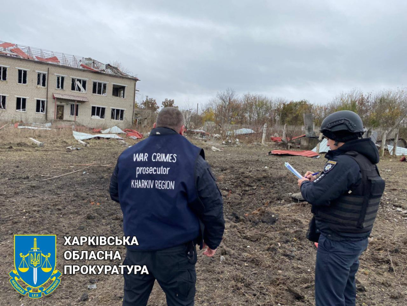The occupiers hit Kurilovka in the Kharkov region with an aerial bomb: a woman was wounded