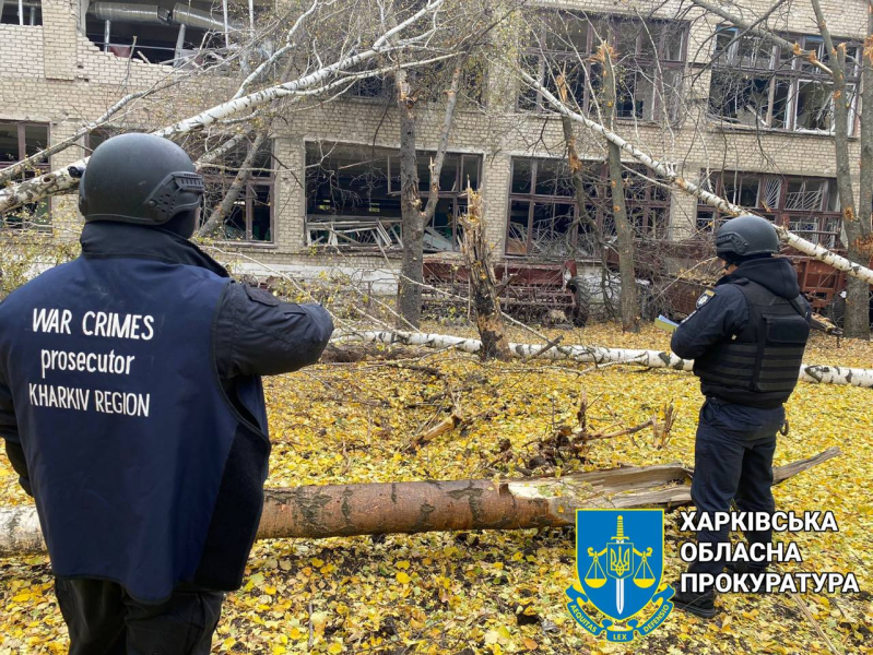 The occupiers hit Kurilovka in the Kharkov region with an aerial bomb: a woman was wounded
