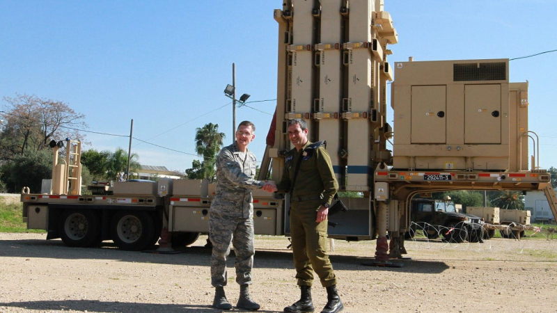 Costs €317 million. Israel sold David's Sling missile defense system to another country for the first time