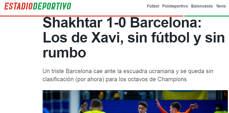 The miner turned Barca's pressure into the highlight of his game: the Spanish media praise the miners