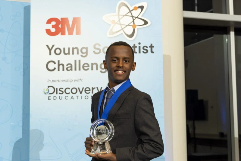 A schoolboy created a soap to fight skin cancer and received $25 thousand (photo)