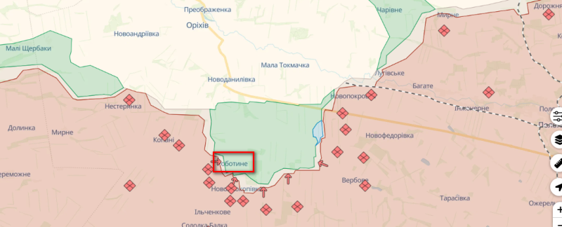 Зеленский посетил украинских военных в Работино Запорожской области